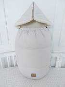 Конверт зимний Lappetti КЗ 035к ЧЗ 05 светло-серый