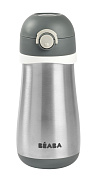 Поильник термос Beaba Gourde Inox 350 мл 913540 MGREY