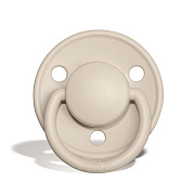 Пустышка силиконовая Bibs De Lux, 0+ 1010245 Vanilla