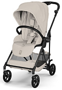 Прогулочная коляска Cybex Melio Carbon 2026 Dune Grey с дождевиком