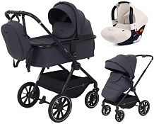 Детская коляска Rant Moss 3 в 1 с автокреслом Cruise Beige Graphite