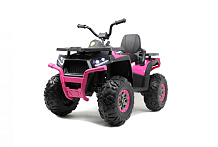 Детский электроквадроцикл RiverToys H999HH розовый
