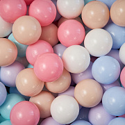 Шарики для сухого бассейна Unix Kids 150 штук диаметр 70 мм 6 цветов