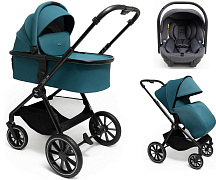 Коляска Agex Life 3 в 1 с автокреслом i-Team Grey ALG528 Green (Зеленый)
