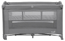 Кровать-манеж Farfello Dolly серый шелк