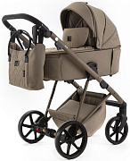 Детская коляска Adamex Delta Natura 2 в 1 DN-6-TAUPE (СЕРО-БЕЖЕВЫЙ)