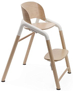 Растущий стул Bugaboo Giraffe base Neutral Wood/White