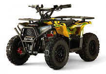 Детский электроквадроцикл RiverToys MIKA LUX желтый камуфляж