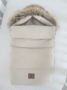 Конверт зимний Lappetti Енот К3036 ЧЗ К3 036/10 кремовый