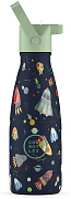 Термос–термобутылка Cool Bottles Kids серия Adventure Space Rockets 260 мл