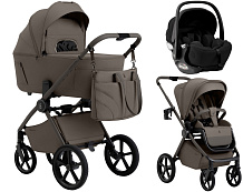 Коляска 3 в 1 Sweet Baby SBL Elegante Therma Colore 2.0 и автокресло Premier Black Dark Beige