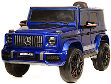 Детский электромобиль RiverToys Mercedes-AMG G63 K999KK синий глянец