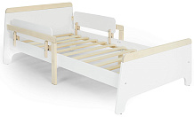 Подростковая кровать Nuovita Stanzione Nave lungo Белый, Натуральный/Bianco, Naturale