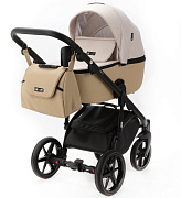 Детская коляска Adamex Nola 2 в 1 N-PS145 (БЕЖ + БЕЖ.- КОЖА)