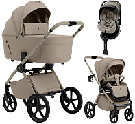 Коляска 4 в 1 Sweet Baby SBL Elegante Therma Colore + автокресло Premier Plus Begie Champagne Beige