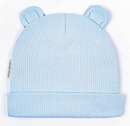 Чепчик (шапочка) AmaroBaby Fashion bear ЧЗ голубой 46