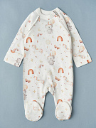 Комбинезон на молнии Little star Коалы и Единороги 0208 (ЧЗ-мз) крем 56