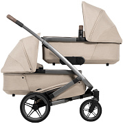 Детская коляска для двойни Joolz Geo5 Sandy Taupe