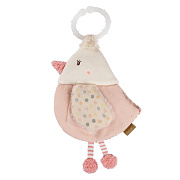 Мягкая игрушка-книжка с подвесом Fehn Птичка