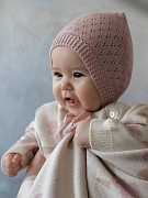 Шапка на завязках НаследникЪ Выжанова Пудра НВ-МТ-030-ПД ЧЗ 36