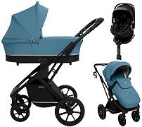 Коляска 4 в 1 Sweet Baby Nuvola + автокресло Premier Plus Black Ocean Green