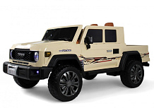 Детский электромобиль RiverToys Pick-Up E555KX E555KX-PICKUP-KHAKI/хаки