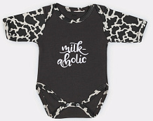 Боди Rant Milk-Aholic с коротким рукавом 6281 Graphite 62