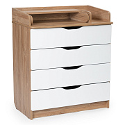 Детский пеленальный комод Bebizaro Famous 06 OAK KANZAS