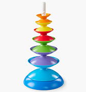 Развивающая игрушка пирамидка Happy Baby Giza 331901 New Rainbow