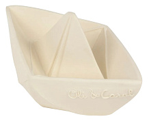 Игрушка-прорезыватель Oli&Carol Origami Boat L-BOAT-UNIT-WHITE