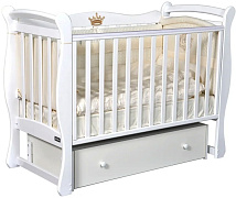 Детская кроватка Bellini Adriana (универсальный маятник) белый