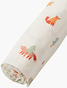 Пелёнка фланелевая Buba Kids 95х115 см BKFLSW25 Однажды в лесу