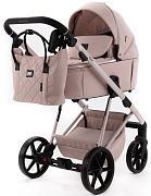 Детская коляска Adamex Delta Natura 2 в 1 DN-2-ROSE