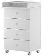 Детский пеленальный комод Incanto Nova 600/4 белый