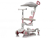 Детский самокат-беговел RiverToys HB-777-A HB-777-A-PINK/розовый