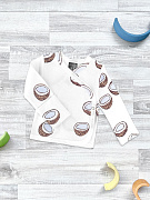 Распашонка Mjolk Кокосы 56