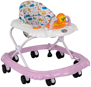 Детские ходунки Indigo Львенок розовый