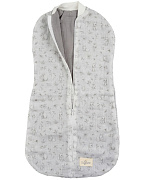 Кокон нательный Lappetti из муслина МК05 ЧЗ МК05/5 Кролик Лаппин серый 62