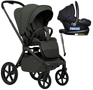 Прогулочная коляска Sweet Baby SBL Orso + автокресло Elegante Plus с базой i-Size ISOFIX DK780 Forest Green