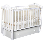Детская кроватка Bellini Margaret Premium (универсальный маятник) белый