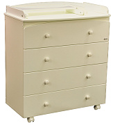 Детский пеленальный комод Tutis Cloud VD33-0412102 ваниль