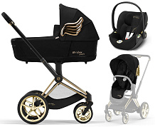 Коляска 3 в 1 Cybex Priam IV и автокресло Cloud T i-Size Jeremy Scott Wings