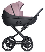 Детская коляска Riko Basic Pacco Classic 2 в 1 02 Pink (розовый-черный)