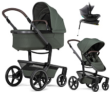 Детская коляска 4 в 1 Joolz Day 5 и автокресло Baby-Safe Core Midnight Grey2 и база Baby-Safe Core Forest Green