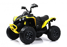 Детский электроквадроцикл RiverToys BRP Can-Am Renegade Y333YY YELLOW желтый