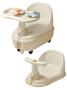 Толокар Amarobaby Swimmy 2 в 1 с сиденьем для купания бежевый