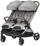 Коляска для двойни Carrello Link CRL-6533 Cliff Grey