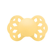 Пустышка силиконовая Bibs Infinity Symmetrical, 0+ 441310 Pale Butter