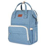 Сумка-рюкзак для мамы Nuovita Capcap Сlassic Blu/Голубой