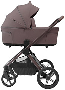 Детская коляска Peppy Soho 2 в 1 Brown (коричневый), рама серо-бежевый